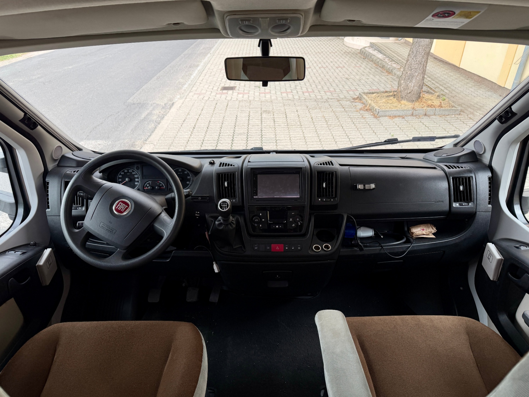 Fiat Ducato vezetőfülke